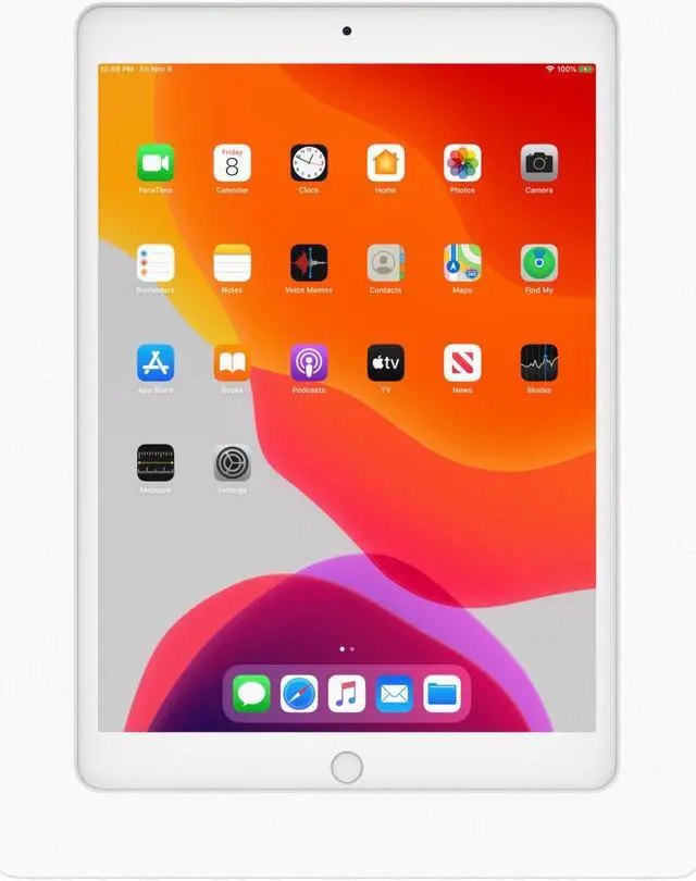 Alt view image 3 of 6 - VidaMount White Exposed Rear Camera VESA Enclosure compatible with iPad 10.2" (7th & 8th Gen)