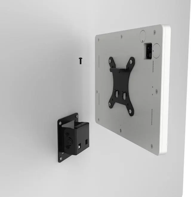 Alt view image 5 of 7 - VidaMount White Exposed Rear Camera Enclosure and Tilting VESA Slim Wall Mount [Bundle] compatible with iPad Pro 11" (1st/2nd/3rd/4th Gen) & Air 10.9" (4th/5th Gen)