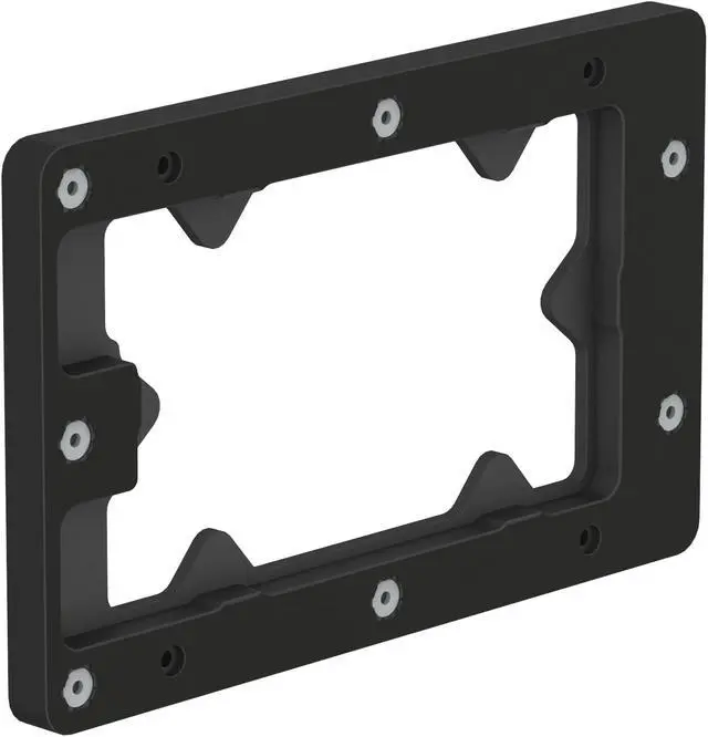 Alt view image 7 of 7 - VidaMount On-Wall Tablet Mount - Amazon Fire 7" 7th / 9th Gen - Black (2017-19)