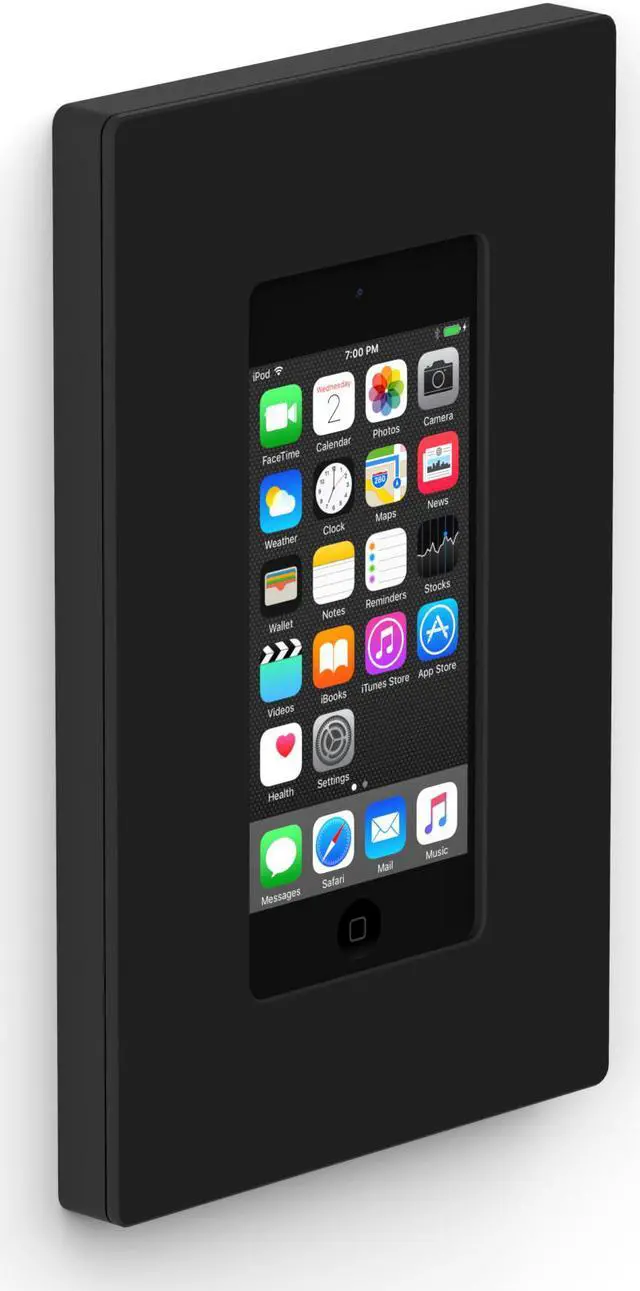 Main image of VidaMount On-Wall Compatible with iPod (5th, 6th & 7th Gen) Mount - Black