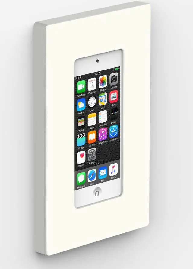 Main image of VidaMount On-Wall Compatible with iPod (5th, 6th & 7th Gen) Mount - White