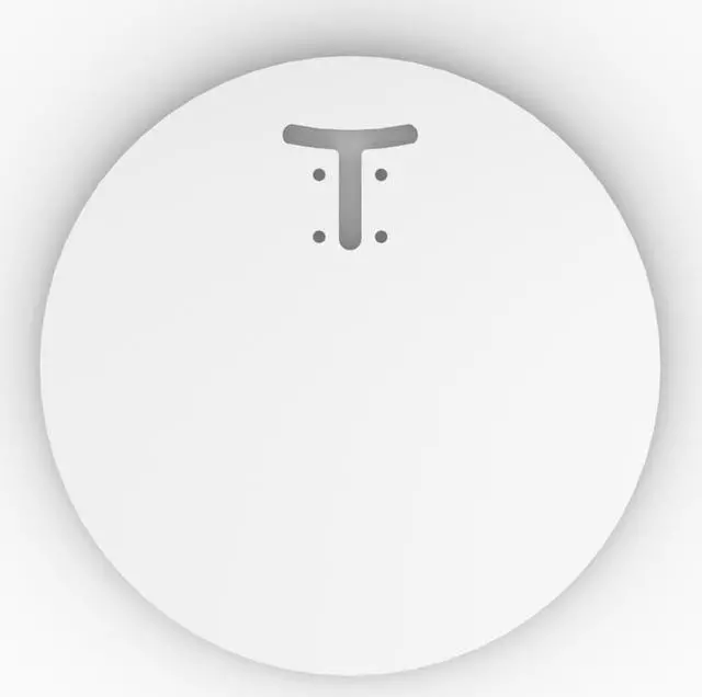 Alt view image 5 of 7 - Round Base for Fixed or Flexible Surface VESA Mount - White