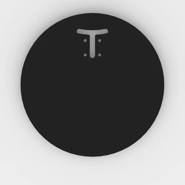 Alt view image 5 of 7 - Round Base for Fixed or Flexible Surface VESA Mount - Black