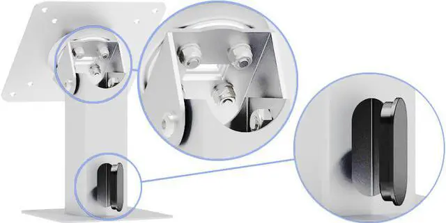 Alt view image 3 of 7 - 360 Tilting VESA Surface Mount - White