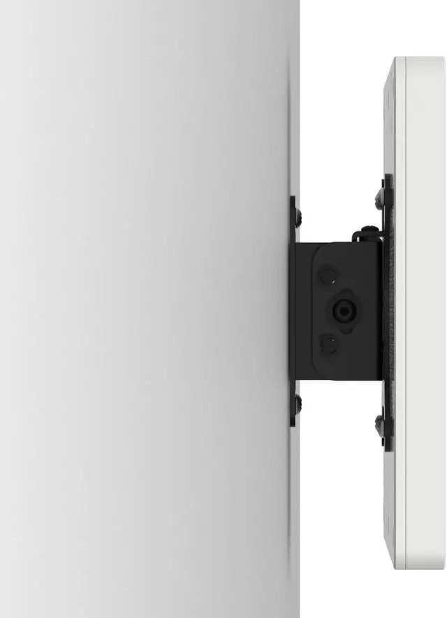 Alt view image 3 of 7 - VidaMount White Enclosure and Tilting VESA Slim Wall Mount [Bundle] compatible with Samsung Galaxy Tab A 10.5 (2018)