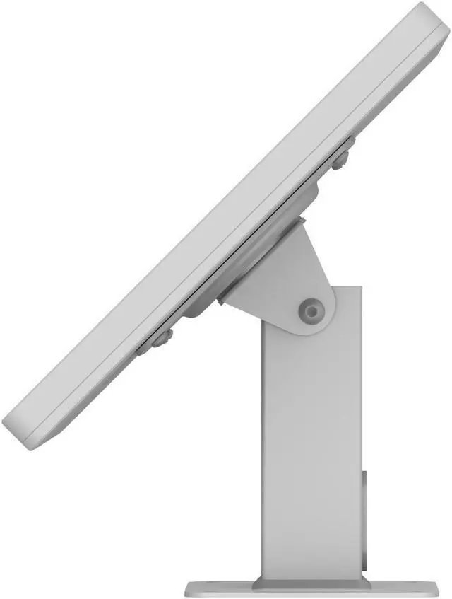 Alt view image 6 of 7 - VidaMount Light Grey Home Button Covered Enclosure and Rotating & Tilting Desk/Table Mount [Bundle] compatible with iPad Pro 10.5" & Air 3rd Gen