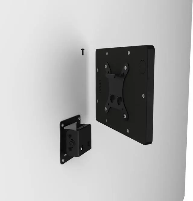 Alt view image 5 of 7 - VidaMount Black Home Button Covered Enclosure and Tilting VESA Slim Wall Mount [Bundle] compatible with iPad Mini 4 & 5