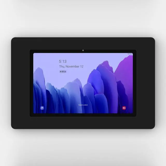 Alt view image 2 of 7 - VidaMount Black On-Wall Tablet Mount compatible with Samsung Galaxy Tab A7 10.4