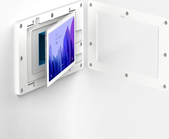 Alt view image 5 of 7 - VidaMount White On-Wall Tablet Mount compatible with Samsung Galaxy Tab A7 10.4