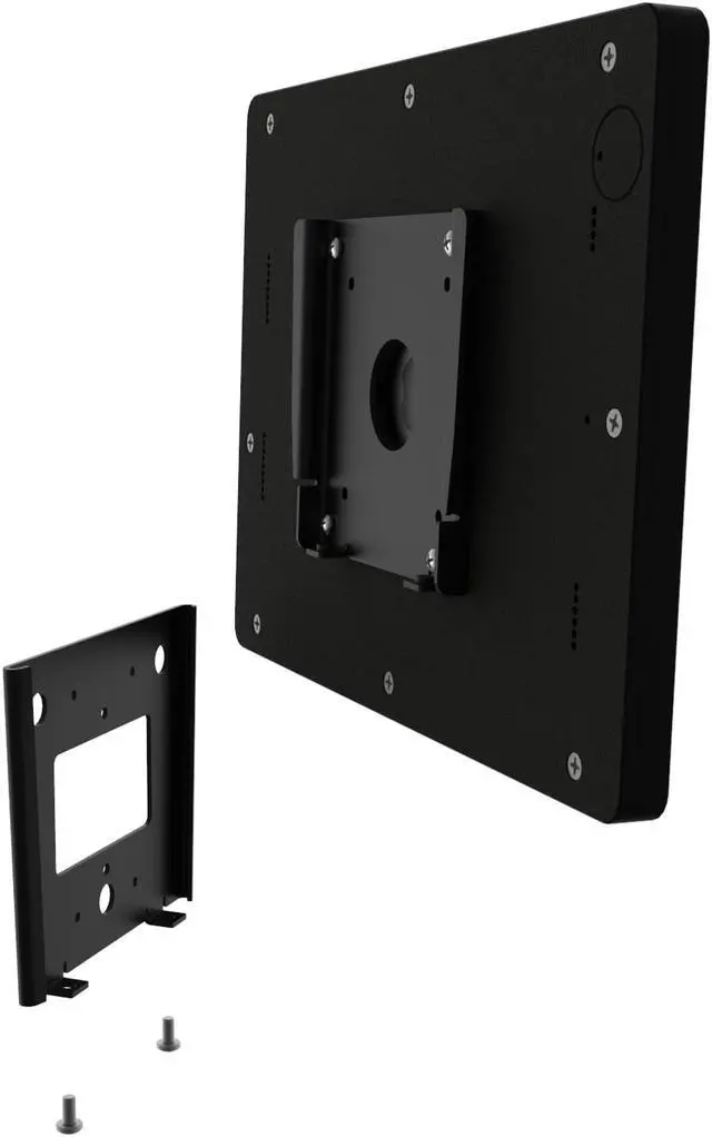 Alt view image 5 of 7 - VidaMount Black Enclosure and Fixed Permanent Glass Mount [Bundle] compatible with iPad Pro 10.5" & Air 3rd Gen