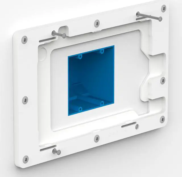 Alt view image 6 of 7 - VidaMount White On-Wall Tablet Mount compatible with Samsung Galaxy Tab A7 10.4