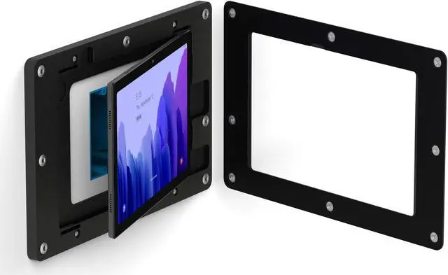 Alt view image 5 of 7 - VidaMount Black On-Wall Tablet Mount compatible with Samsung Galaxy Tab A7 10.4