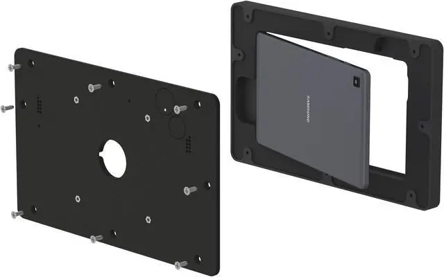 Alt view image 6 of 6 - VidaMount Black VESA Enclosure compatible with Samsung Galaxy Tab A7 Lite 8.7