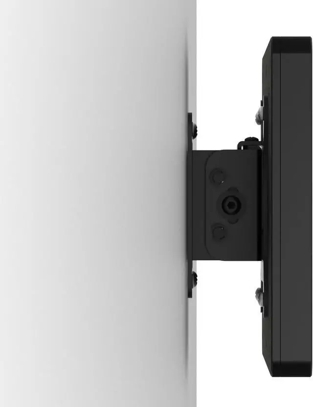 Alt view image 3 of 7 - VidaMount Black Enclosure and Tilting VESA Slim Wall Mount [Bundle] compatible with Samsung Galaxy Tab A7 Lite 8.7
