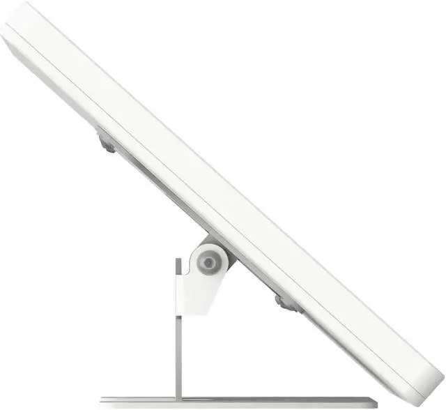 Alt view image 3 of 7 - VidaMount White Exposed Rear Camera Enclosure and Adjustable Tilt and Swivel Desk / Table Mount [Bundle] compatible with iPad 10.2" (7th, 8th & 9th Gen)