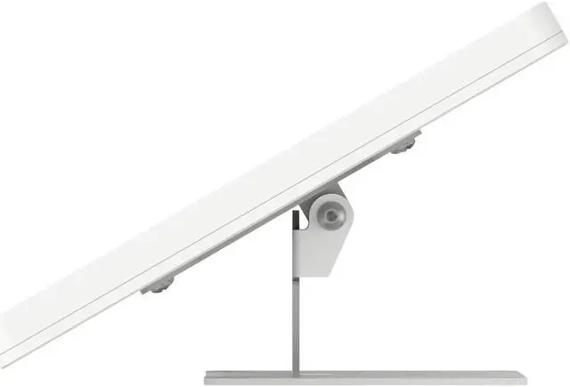 Alt view image 5 of 7 - VidaMount White Exposed Rear Camera Enclosure and Adjustable Tilt and Swivel Desk / Table Mount [Bundle] compatible with iPad 10.2" (7th, 8th & 9th Gen)