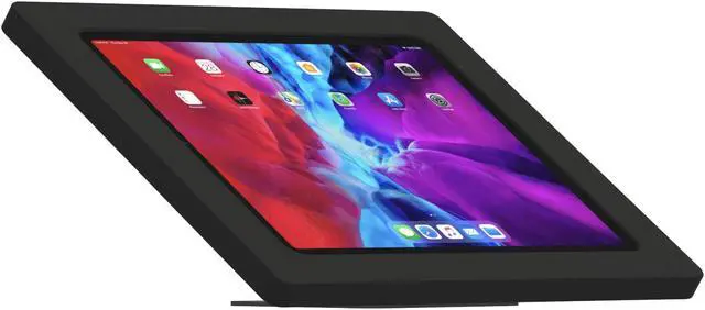 Main image of VidaMount Black Exposed Rear Camera Enclosure and Adjustable Tilt and Swivel Desk / Table Mount [Bundle] compatible with iPad Pro 12.9" (4th/5th/6th Gen)