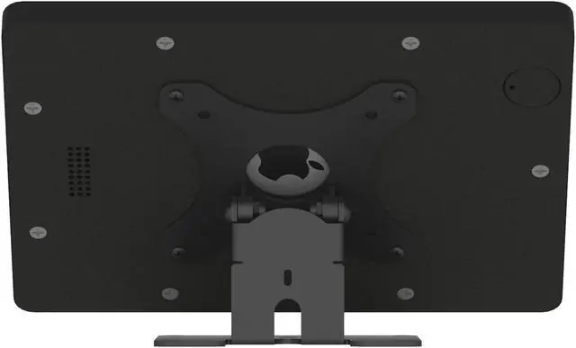 Alt view image 7 of 7 - VidaMount Black Covered Home Button Enclosure and Adjustable Tilt and Swivel Desk / Table Mount [Bundle] compatible with iPad Mini 1/2/3