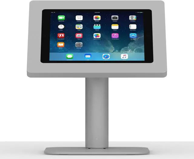 Alt view image 2 of 7 - VidaMount Light Grey Enclosure and Portable Fixed Stand Version 2 [Bundle] compatible with iPad 9.7 (5th / 6th Gen), Pro 9.7", Air 1/2