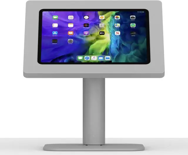 Alt view image 2 of 7 - VidaMount Light Grey Enclosure and Portable Fixed Stand Version 2 [Bundle] compatible with iPad Pro 11" (1st/2nd/3rd/4th Gen), Air 10.9" (4th/5th Gen) & Air 11" (M2)