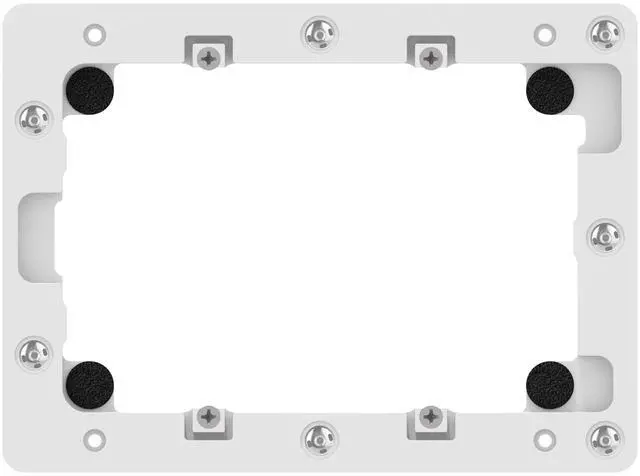 Alt view image 12 of 14 - VidaMount White On-Wall Tablet Mount compatible with iPad Mini 1/2/3