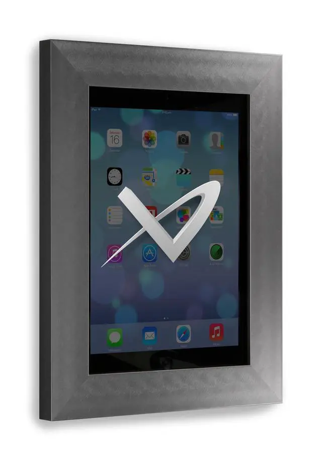 Alt view image 7 of 12 - VidaMount iPad 2 / 3 / 4 On Wall Metal Frame - Florentine Grey