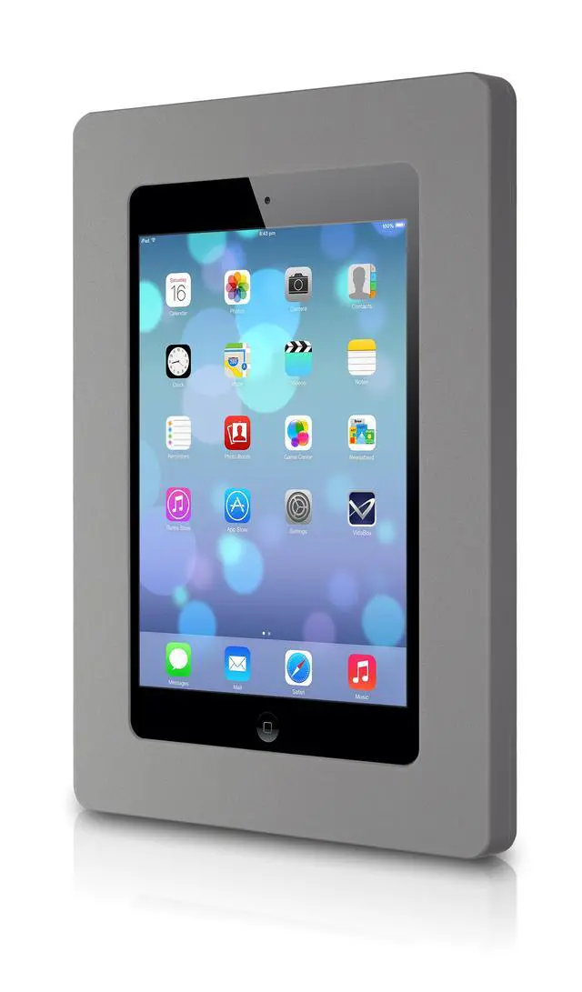 Alt view image 2 of 7 - VidaMount Light Grey VESA Enclosure compatible with iPad 2/3/4