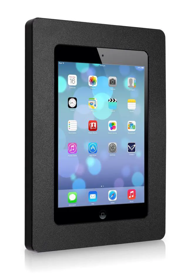 Alt view image 2 of 7 - VidaMount Black VESA Enclosure compatible with iPad Mini 1/2/3
