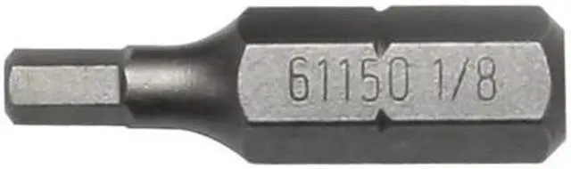 Main image of Tamper Resistant Pin-in-Socket Hex Insert Bit - 1/8 inch