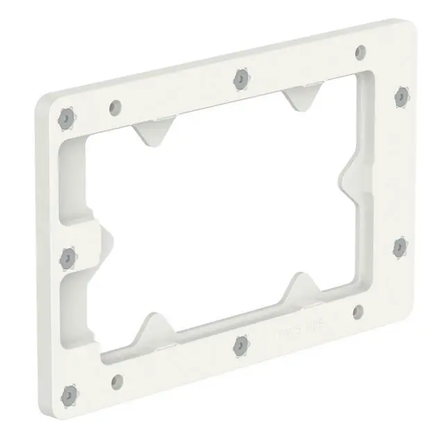 Alt view image 7 of 7 - VidaMount On-Wall Tablet Mount - Amazon Fire HD8 5th Gen - White