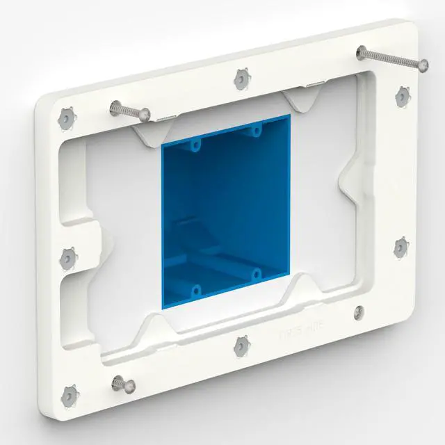 Alt view image 6 of 7 - VidaMount On-Wall Tablet Mount - Amazon Fire HD8 5th Gen - White