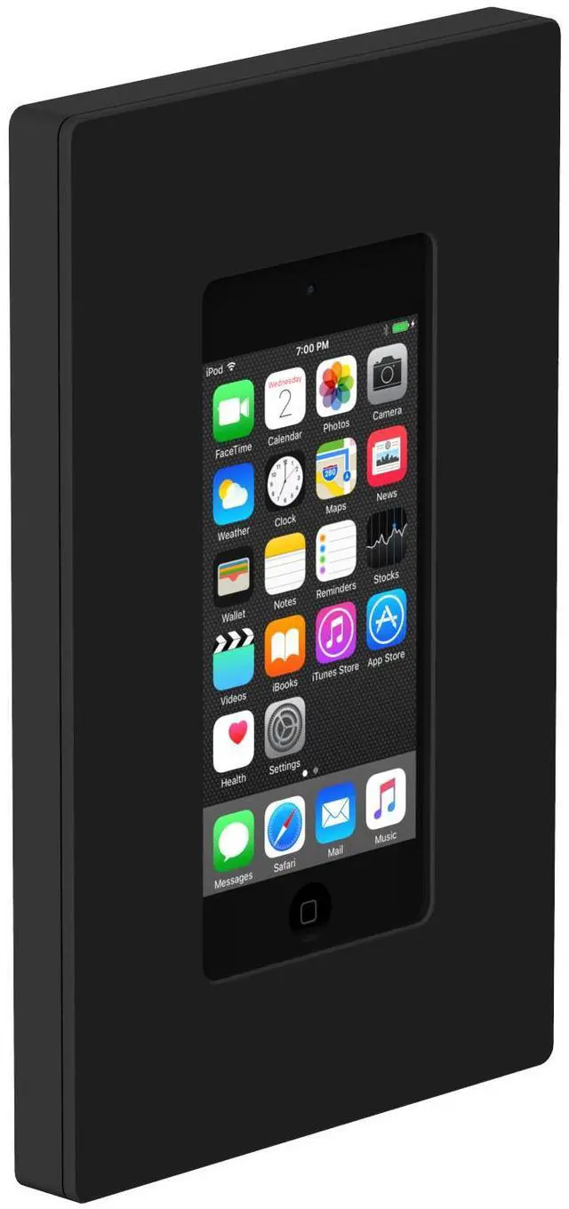 Main image of VidaMount On-Wall Compatible with iPod (5th, 6th & 7th Gen) Mount - Black