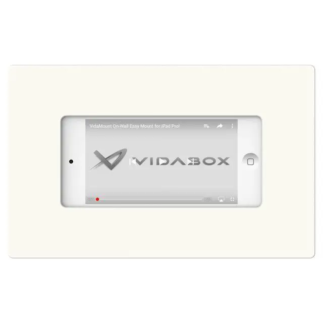 Alt view image 2 of 7 - VidaMount On-Wall Compatible with iPod (5th, 6th & 7th Gen) Mount - White