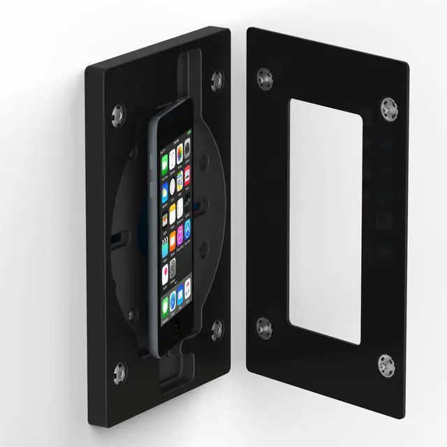 Alt view image 7 of 7 - VidaMount On-Wall Compatible with iPod (5th, 6th & 7th Gen) Mount - Black