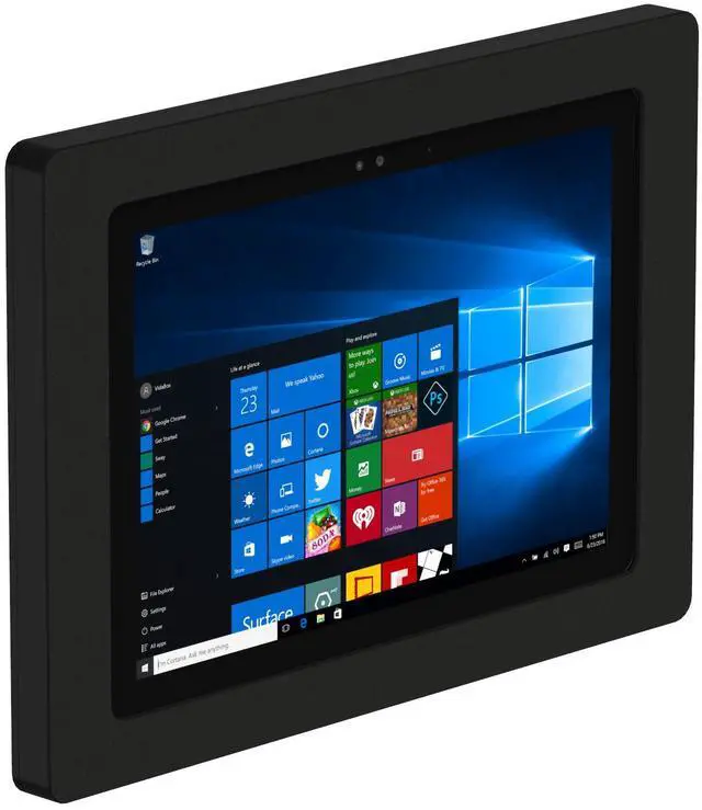 Main image of VidaMount Black VESA Enclosure compatible with Microsoft Surface Pro 7+, Pro 7, Pro 6, Pro 5, Pro 4