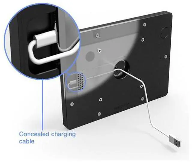 Alt view image 6 of 7 - VidaMount Black VESA Enclosure compatible with Microsoft Surface Pro 7+, Pro 7, Pro 6, Pro 5, Pro 4