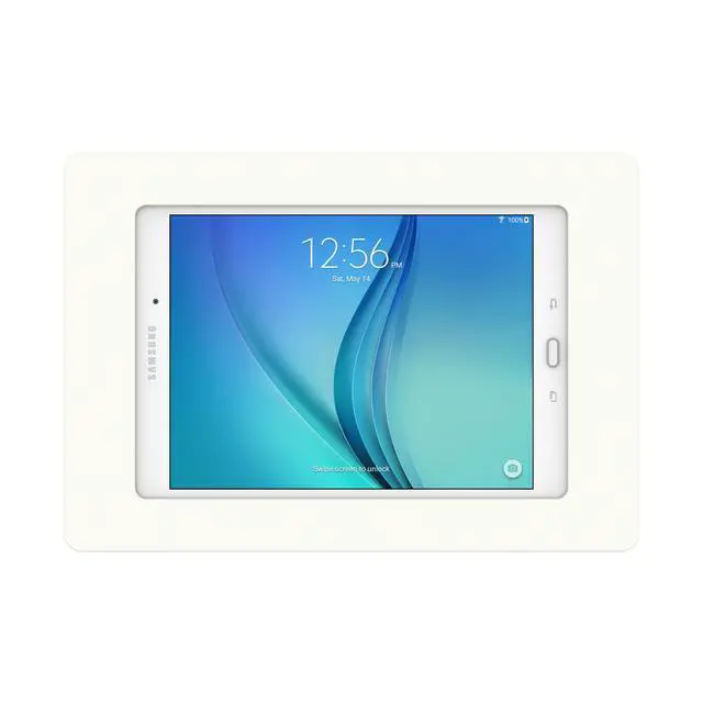 Alt view image 2 of 7 - VidaMount White VESA Enclosure compatible with Samsung Galaxy Tab A 9.7