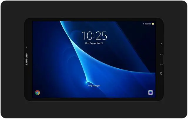 Alt view image 2 of 7 - VidaMount Black On-Wall Tablet Mount compatible with Samsung Galaxy Tab A 10.1 (2016)