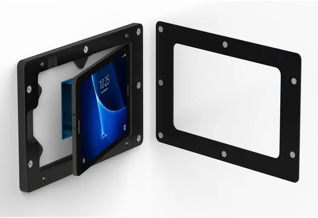 Alt view image 5 of 7 - VidaMount Black On-Wall Tablet Mount compatible with Samsung Galaxy Tab A 10.1 (2016)