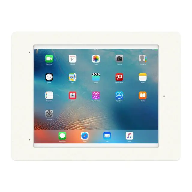 Alt view image 2 of 7 - VidaMount White Covered Home Button VESA Enclosure compatible with iPad Pro 12.9" (1st/2nd Gen)