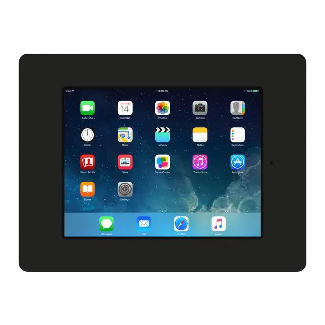 Alt view image 2 of 7 - VidaMount Black Covered Home Button VESA Enclosure compatible with iPad (5th / 6th Gen) 9.7"/Pro 9.7", Air 1/2