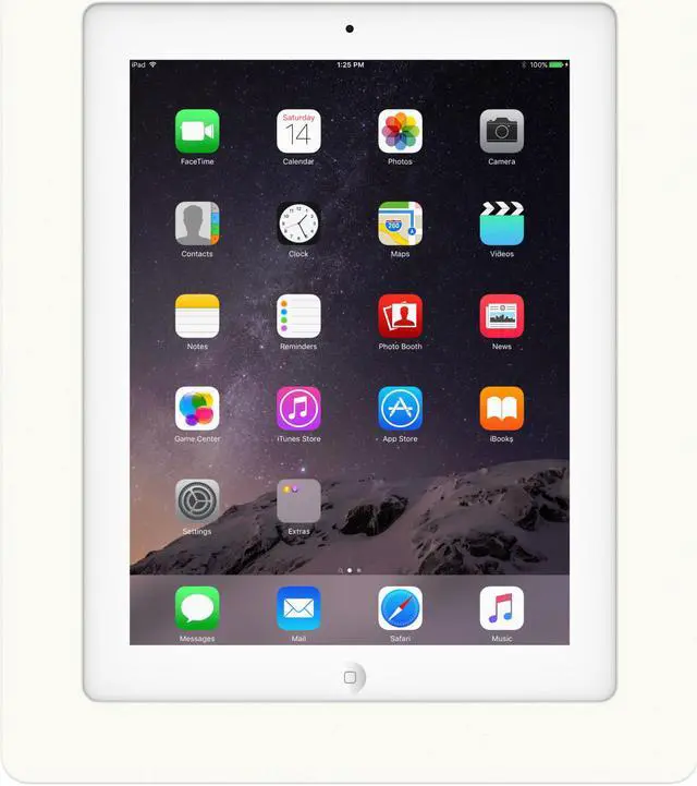 Alt view image 3 of 7 - VidaMount White VESA Enclosure compatible with iPad 2/3/4