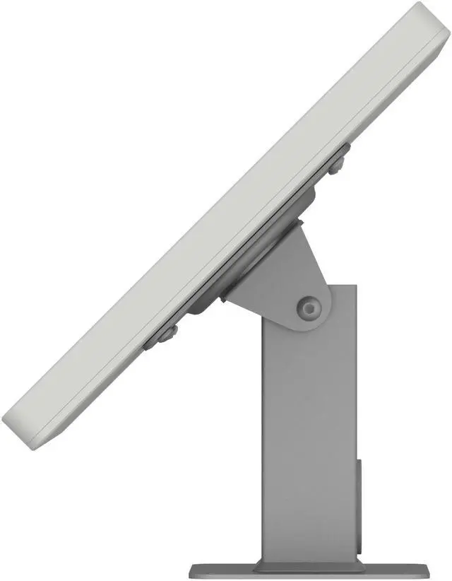 Alt view image 6 of 7 - VidaMount Light Grey Enclosure and Rotating & Tilting Desk/Table Mount [Bundle] compatible with iPad 2/3/4