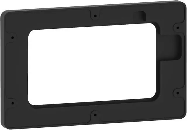 Alt view image 6 of 7 - VidaMount Black Enclosure and Tilting Removable Glass Mount [Bundle] compatible with HP Stream 7