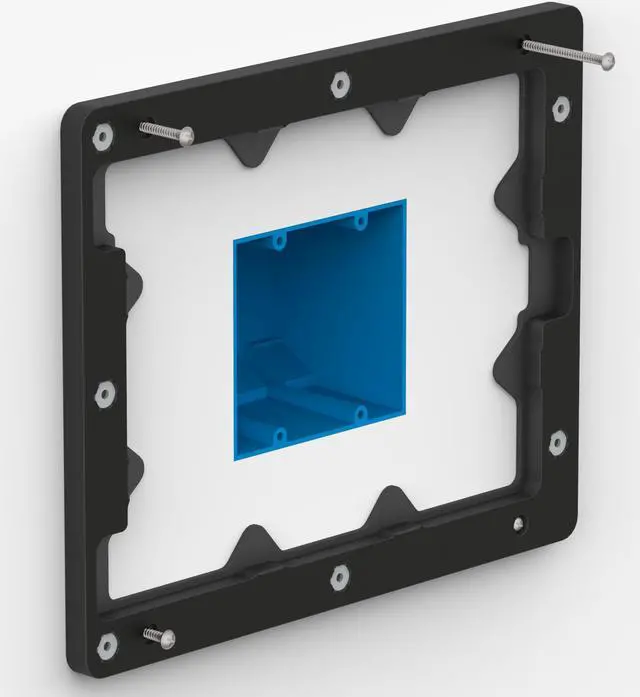 Alt view image 6 of 7 - VidaMount Black On-Wall Tablet Mount compatible with iPad 2/3/4