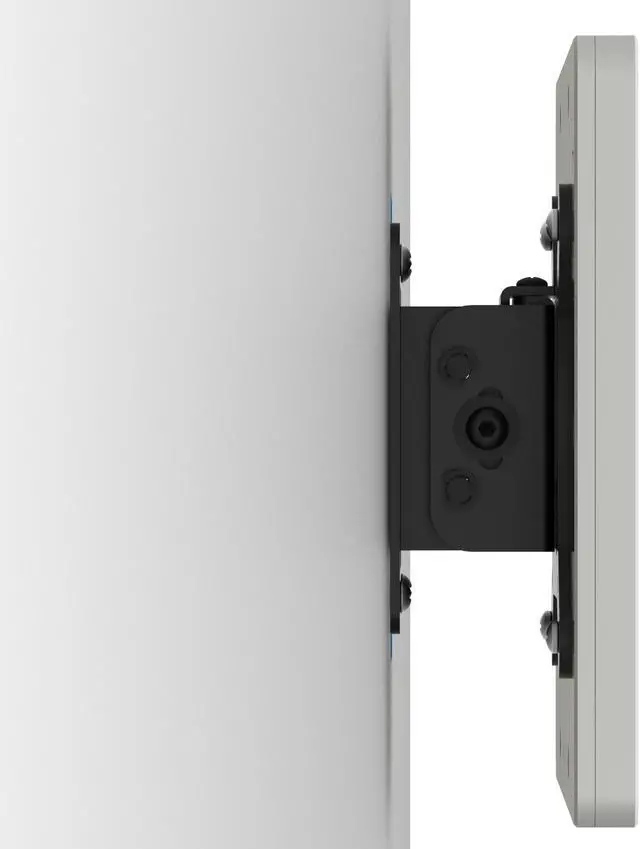 Alt view image 3 of 7 - VidaMount Light Grey Enclosure and Tilting VESA Slim Wall Mount [Bundle] compatible with iPad Mini 4 & 5