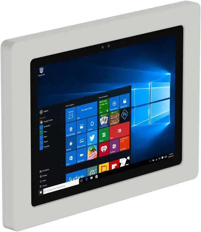 Main image of VidaMount Light Grey VESA Enclosure compatible with Microsoft Surface Pro 7+, Pro 7, Pro 6, Pro 5, Pro 4