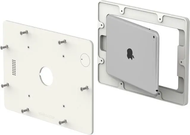 Alt view image 7 of 7 - VidaMount White VESA Enclosure compatible with iPad Mini 1/2/3
