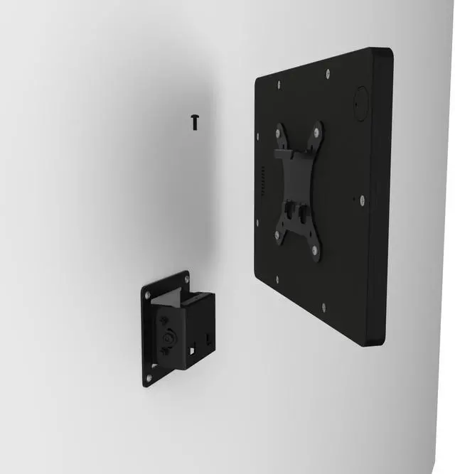 Alt view image 5 of 7 - VidaMount Black Enclosure and Tilting VESA Slim Wall Mount [Bundle] compatible with iPad 9.7 (5th / 6th Gen), Pro 9.7", Air 1/2