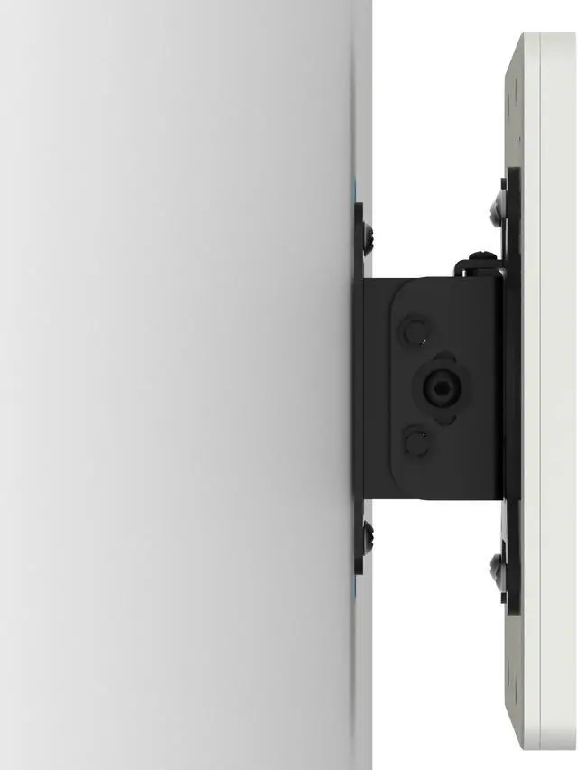 Alt view image 3 of 7 - VidaMount White Enclosure and Tilting VESA Slim Wall Mount [Bundle] compatible with iPad Mini 1/2/3